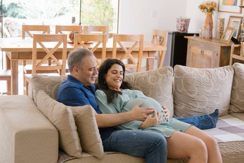 Ensaio gestante em casa, lifestyle Brasilia'