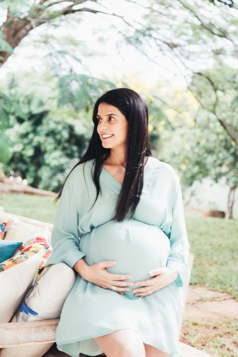 Ensaio no jardim de casa, lifestyle Brasilia DF'