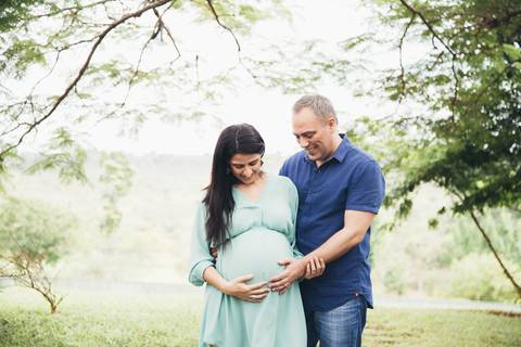 Ensaio gestante Brasilia em casa, lifestyle'