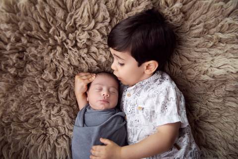 Ensaio de irmãos, recem nascido, 16 dias, Brasilia '