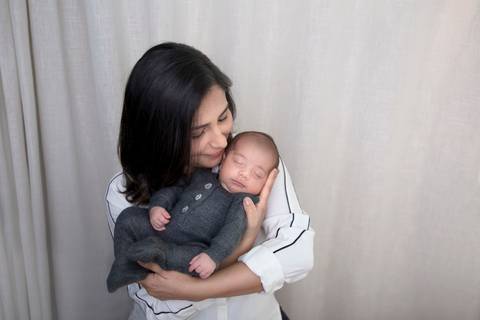 Mamãe e recem nascido Newborn Brasilia '