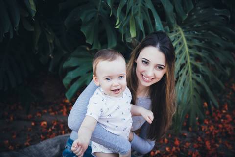 Mamãe e bebê, 11 meses, acompanhamento primeiro ano, ensaio externo Brasilia'