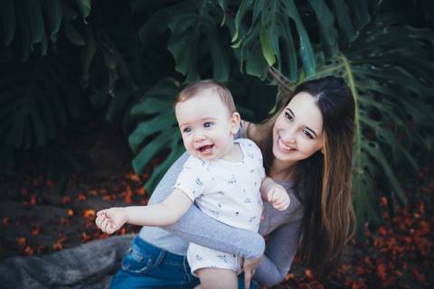 bebê sorrindo em ensaio familia externo, peninsula dos Ministros Brasilia'