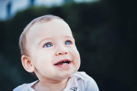 Bebe sorrindo ensaio externo, acompanhamento, Brasilia'