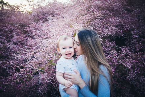 mamae e bebe em ensaio externo Brasilia'