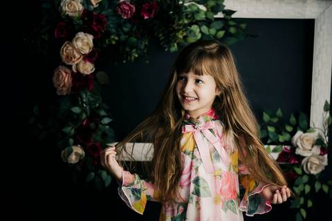 Ensaio editorial em estúdio Gabi Aine, Brasilia'