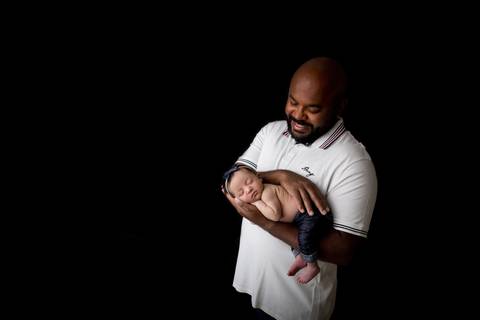 Cabe na palma da mão, newborn Brasilia'