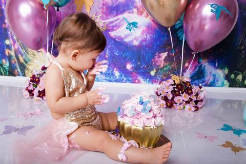 Smash the cake em Brasilia, àguas Calras, Gabi Aine '