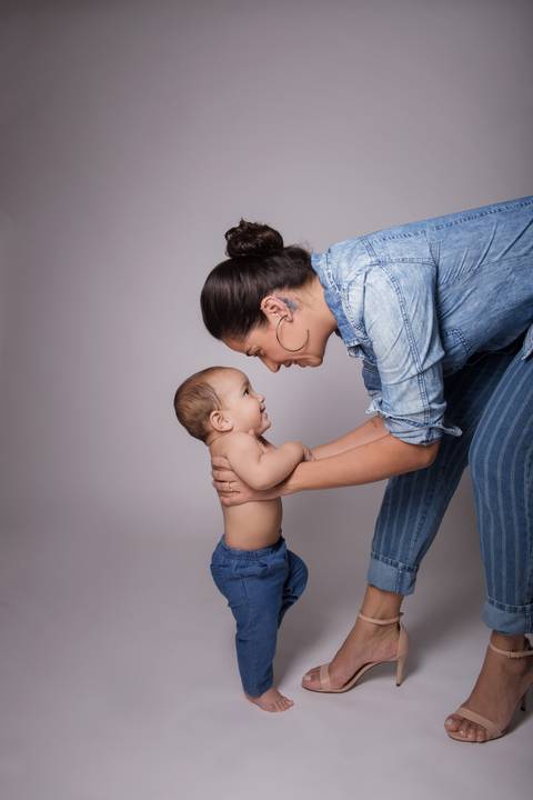 Amor de mãe em ensaio Brasilia, Gabi Aine'