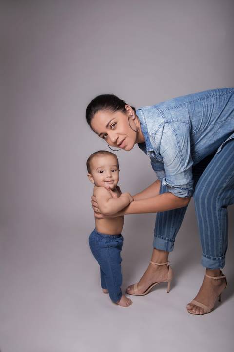 Foto editorial, ensaio Mom and me, Gabi Aine '