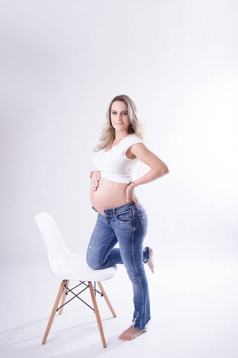 Ensaio Gestante Minimalista Brasilia'