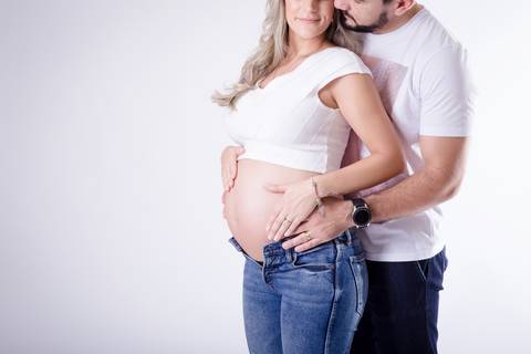 Foto casal em ensaio gestante Brasília DF'
