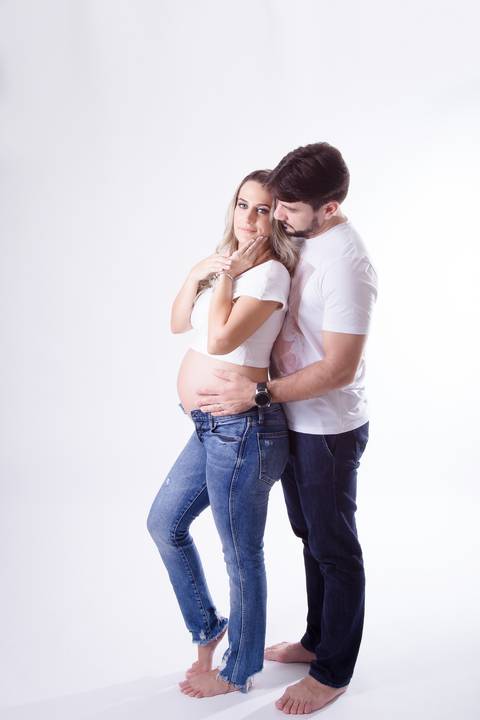 Fotografia gestante, casal, ensaio minimalista Brasilia DF'