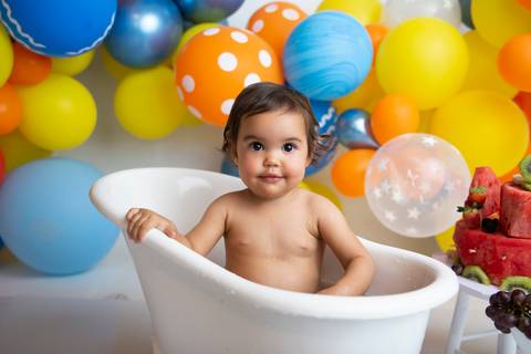 Banho no ensaio Smash The Fruit àguas Claras DF'