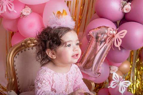 Smash the cake ensaio em Brasilia DF'