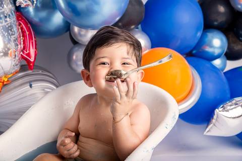 Astronauta Smash The Cake Brasilia DF àguas claras Gabi Aine '