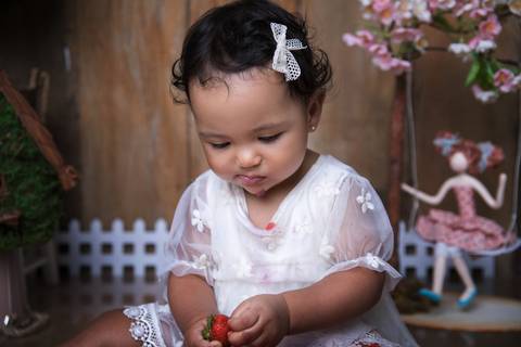 Fofura do primeio ano no ensaio ema Jardim '