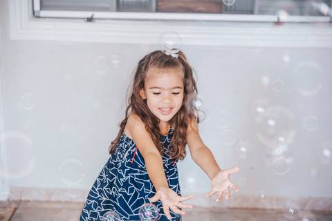 ensaio em casa, bubbles. lifestyle Brasília DF'