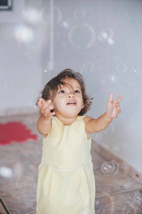 bubbles, ensaio em casa, lifestyle'