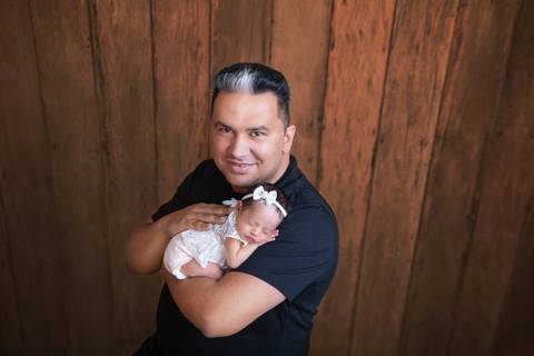 Piebaldismo em familia, Brasilia, Estudio Gabi Aine '