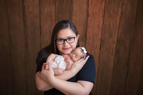 mamae e eu , Piebaldismo, Gabi Aine'