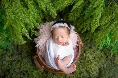 Bebe no jardim, Piebaldismo, Brasilia DF, Gabi Aine'