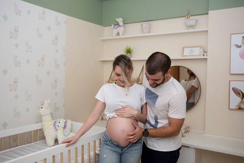 OLha que em bebê dentro dessa barriga, ensaio gestante Brasilia DF'