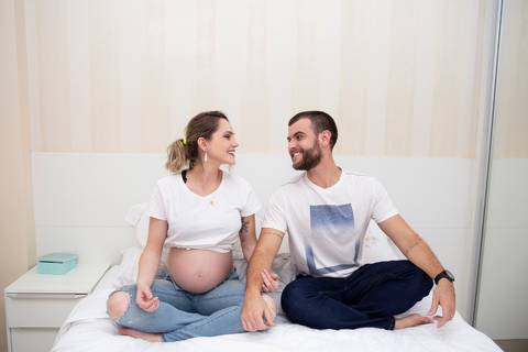 amor essa cama tera um novo integrante ja ja, ensaio lifestyle'