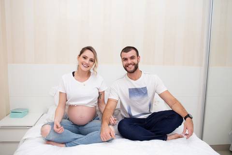 doce espera, ensaio gestante em casa, Brasilia DF'