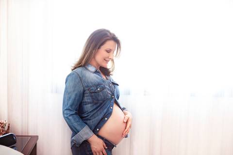 luz que emoldura a gestante faz o amor crescer, Gabi Aine, Lifestyle'