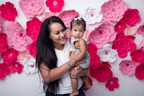 Ensaio mamae smash the cake'