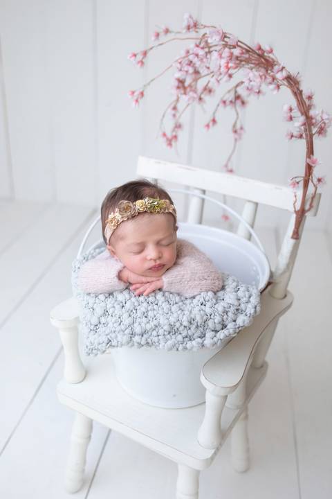 ensaio de recém nascido em Brasilia, Newborn menina'