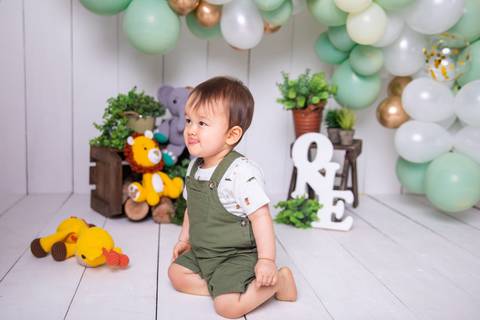 Primeio ano em ensaio tema safari'