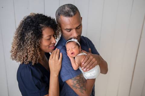 Papai e mamãe ensaio Newborn Brasília '