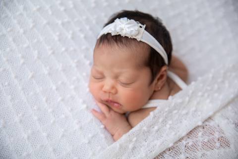 Dorminhoca no ensaio Newborn Brasília'