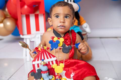 Bolo e ensaio fotografico em Brasília'