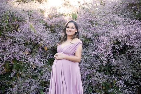 Gestante peninsula dos Ministros em Brasilia'