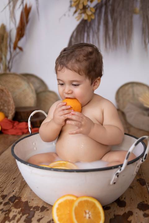 Gabi Aine Fotografia banho de leite'