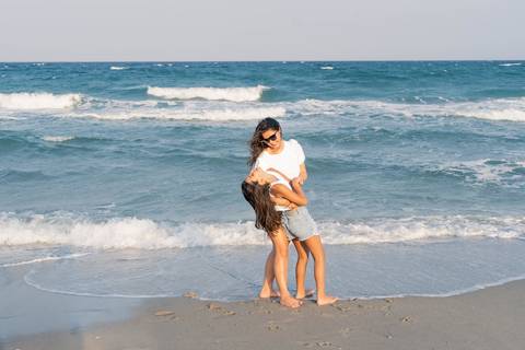 ensaio fotografico na praia'