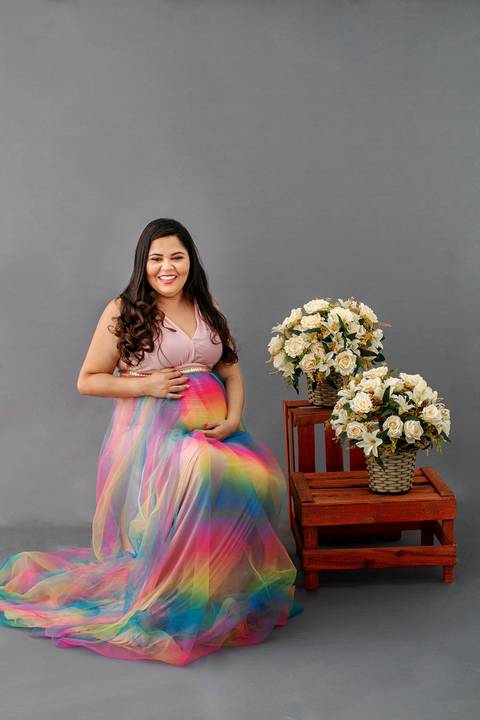Fotografia-Gestante-Ensaio Gestante-Aline-Stúdio-Art-E-Video-Campo-Belo-MG'