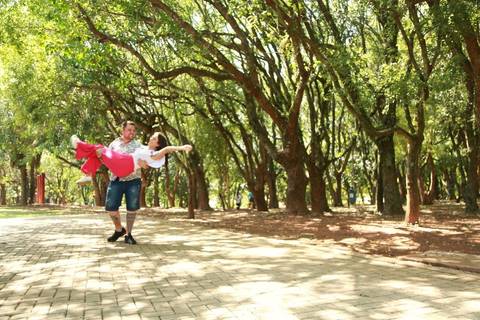 Foto PreWedding ensaio Fotos Casal No Parque Chico Mendes São Caetano do Sul'