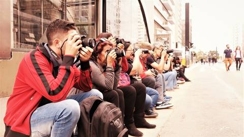 Curso de Fotografia para iniciantes no fccb Escola de fotografia em São Paulo - Celso Vick Professor '