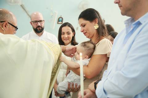 Vestes Brancas FotoBatizado Igreja Santa Cruz em Santo André - Abc '