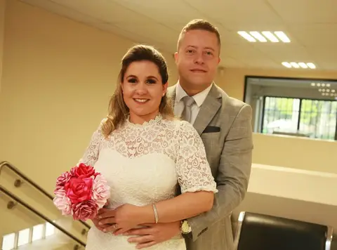 Foto Casal Casamento Civil Cartório Jabaquara São Paulo'