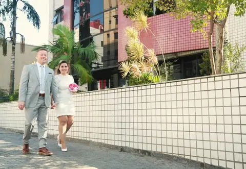 Foto Casal Casamento Civil Cartório Jabaquara São Paulo'