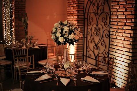 Fotografia de Decoração de Casamento no  Buffet Grande Ville em Santo André-São Paulo'