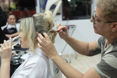 Dia da Noiva no Jacques Janine da Mooca foto making of'