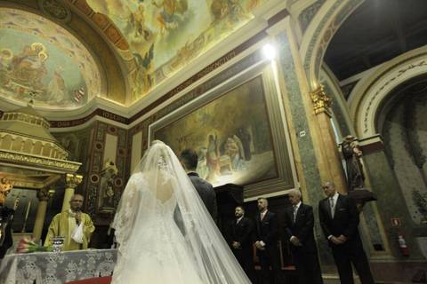 Foto Casamento na Igreja São José do Ipiranga em São Paulo Celso Vick'