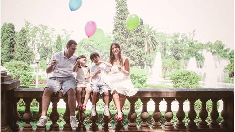 ensaio fotográfico externo com a família, parque da independência e museu do ipiranga'