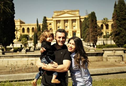 Ensaio Fotográfico _ Foto Família no Parque da Independência Bairro Ipiranga São Paulo'